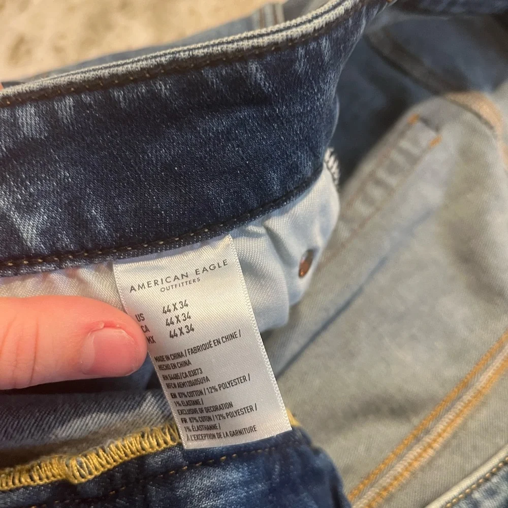 American eagle distressed slim denim jeans‎ 44x34